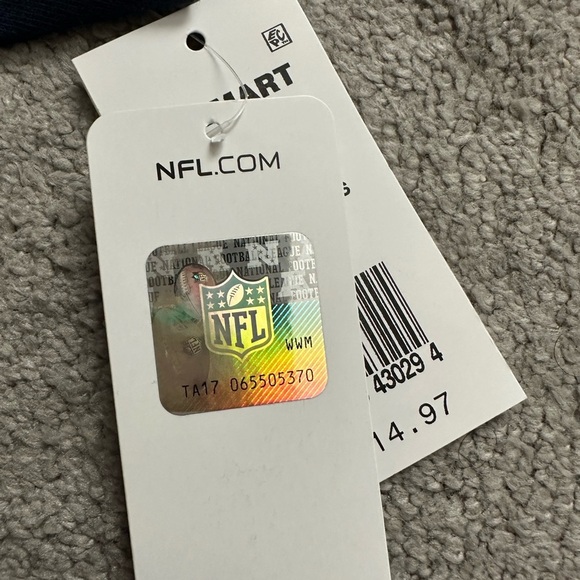 NFL Tennessee Titans Short Sleeve Tee-Shirt Large Navy Blue NFL Team Apparel - Picture 3 of 7